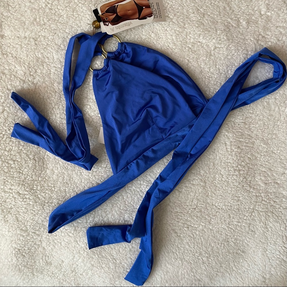 Vitamin A Wrap Top sz. L NWT